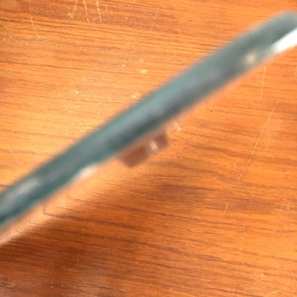 Vintage Tempered Glass Cheese Board - Picture 3 of 6